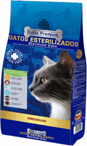 Sucha karma dla kota Ortín Premium Sterilized Cats 3kg Odkłaczająca