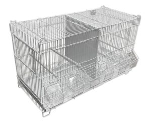 Klatka dla ptaków  dzielona lęgowa 4 szt