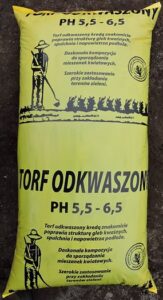 Torf Odkwaszony pH 5,5 - 6,5 60L