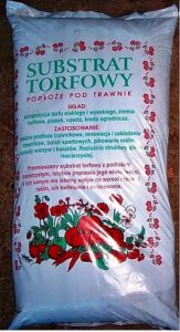 Substrat Torfowy Podłoże Ziemia Pod TRAWNIK pH 5,5 - 6